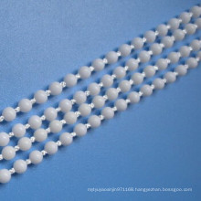 roller blinds plastic ball chain,4.5*6mm thick bead ball chain, roller shade chain,roller blind components